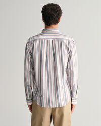 Regular Fit Striped Archive Oxford Shirt 