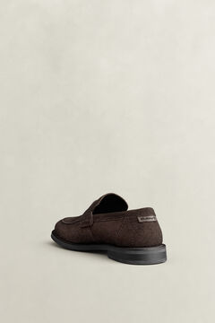 Lozham Suede Loafers — DARK BROWN 3