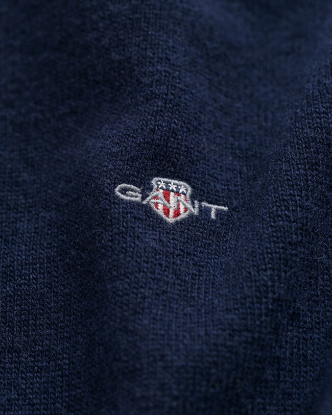 Teens Shield Lambswool Crew Neck Sweater