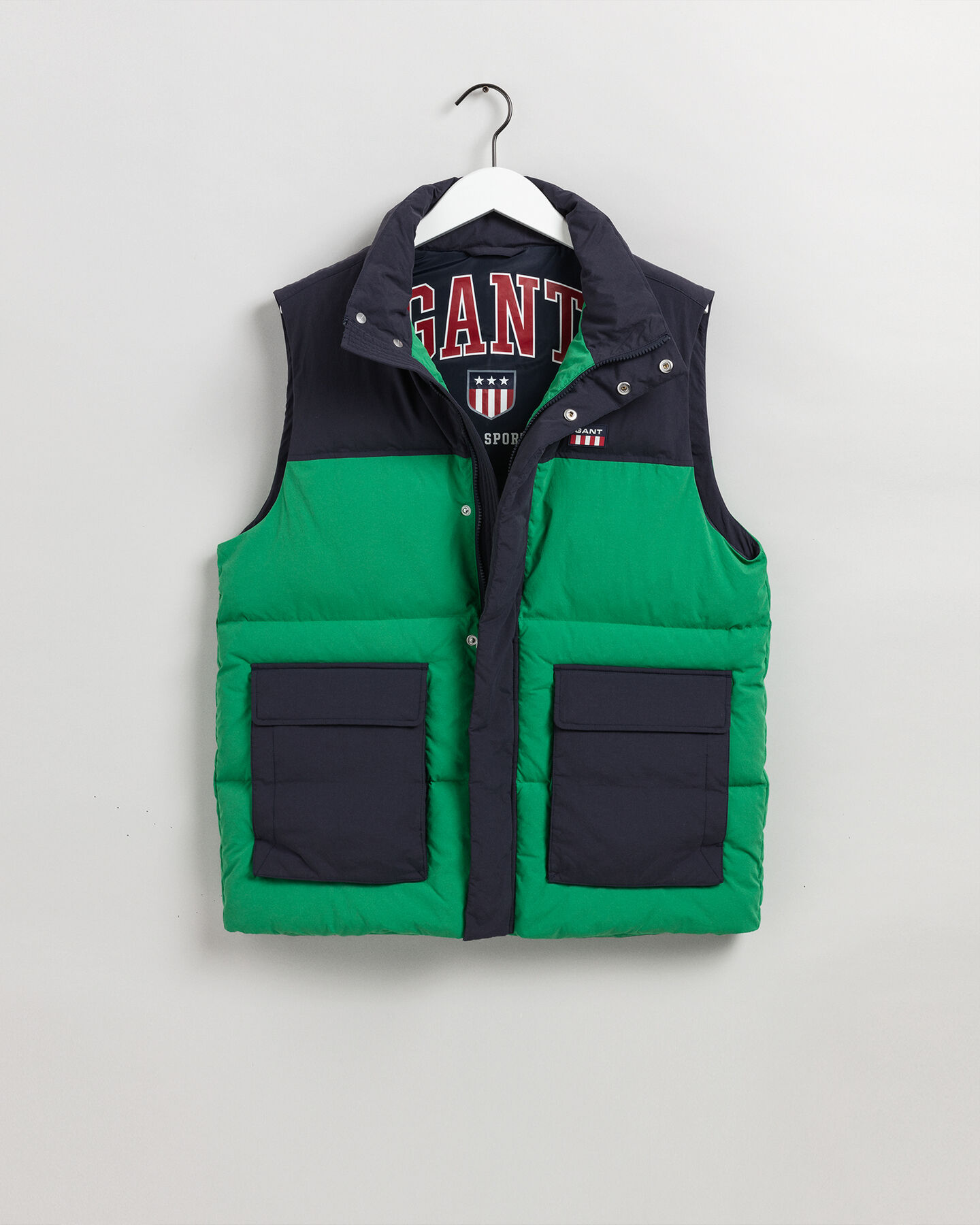 Blocked Padded Vest