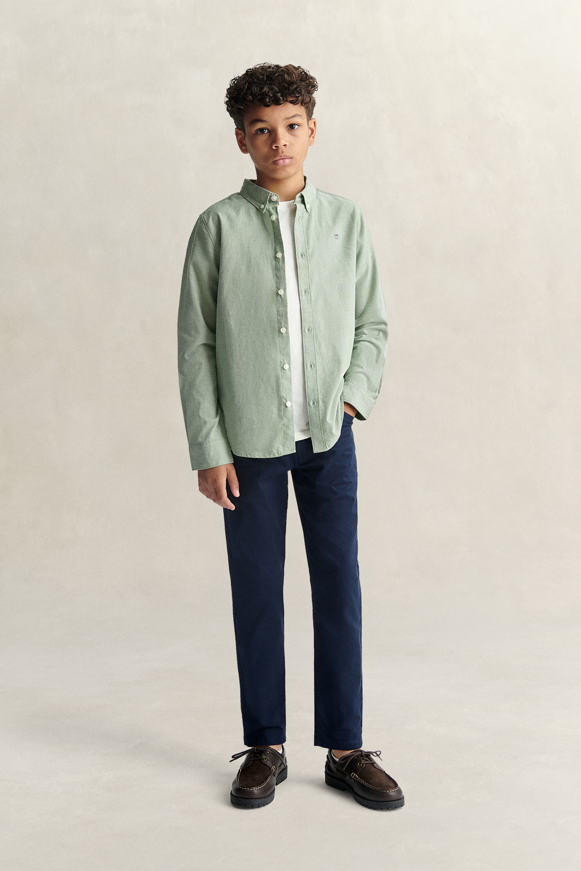 Teen Boys Shield Oxford Shirt