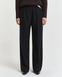 Wool Blend Pull-On Pants