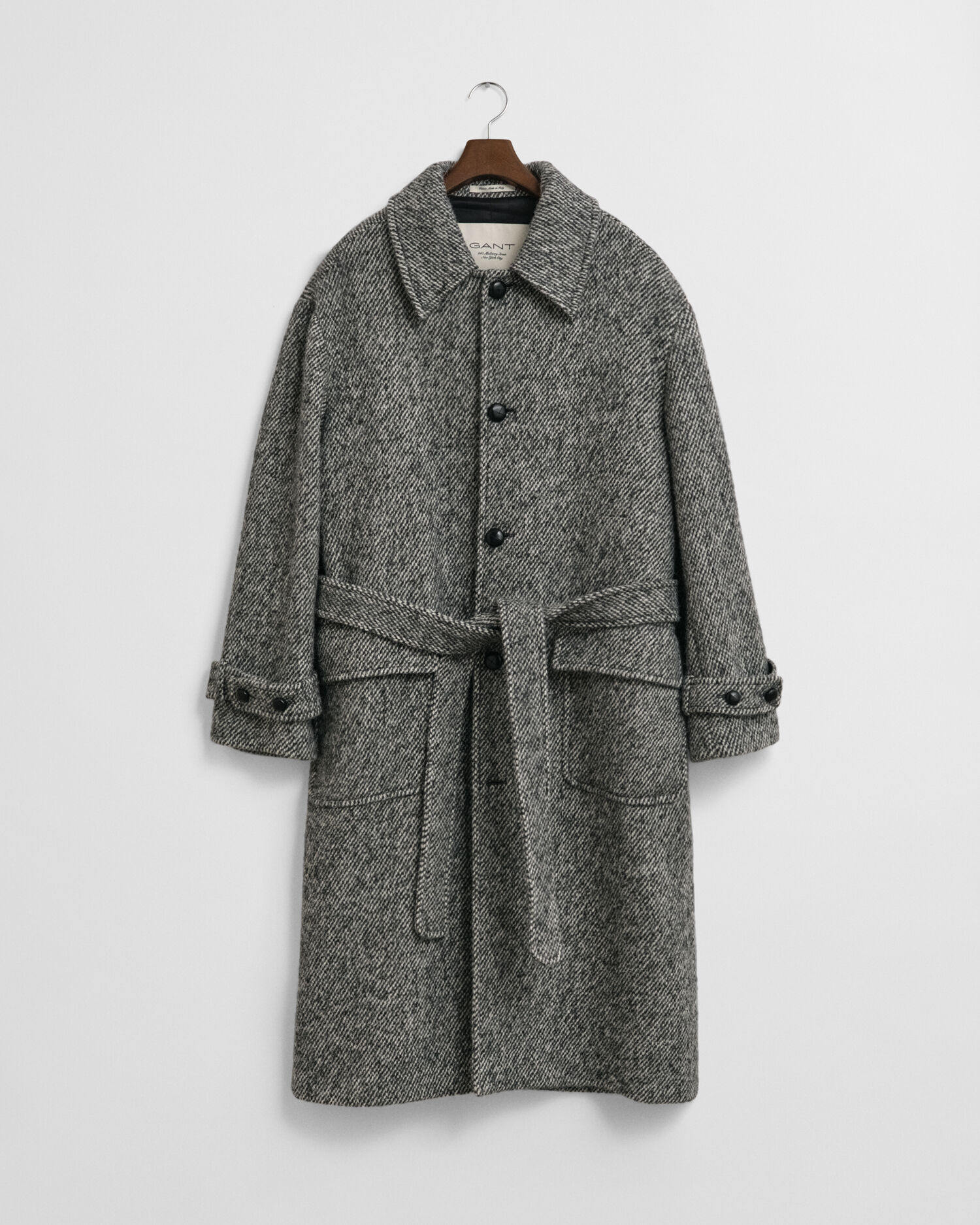 Tweed Wool Coat