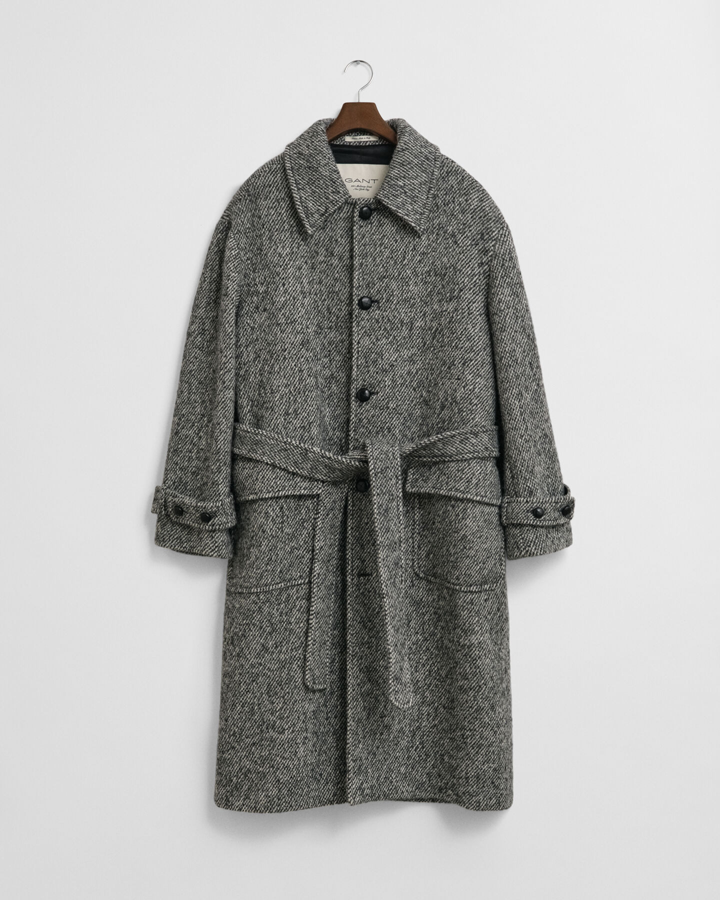 Tweed Wool Coat