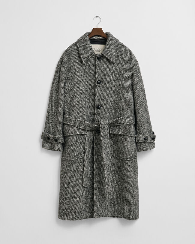 Tweed Wool Coat