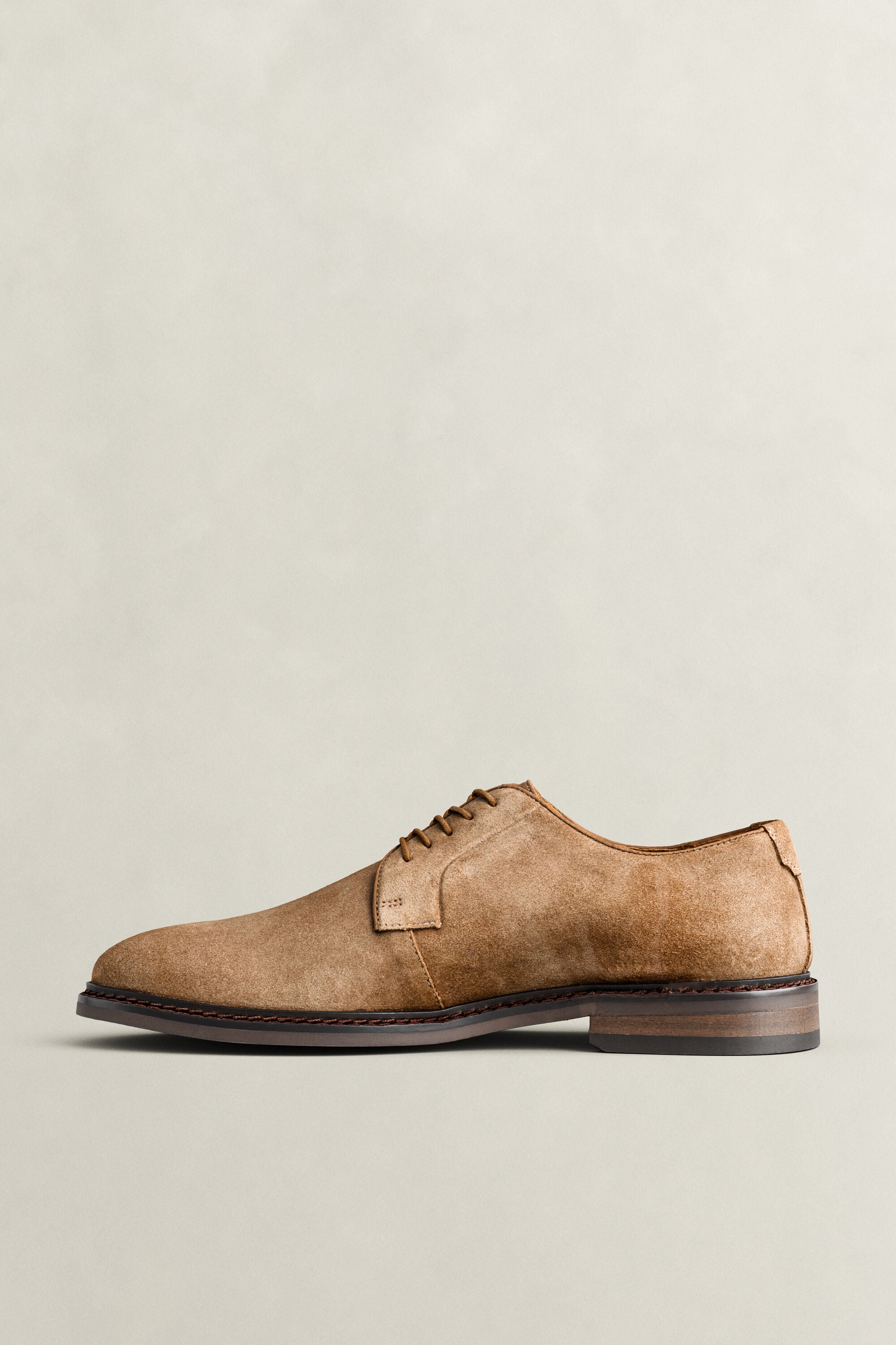 Bidford Suede Derby Shoes — WARM KHAKI