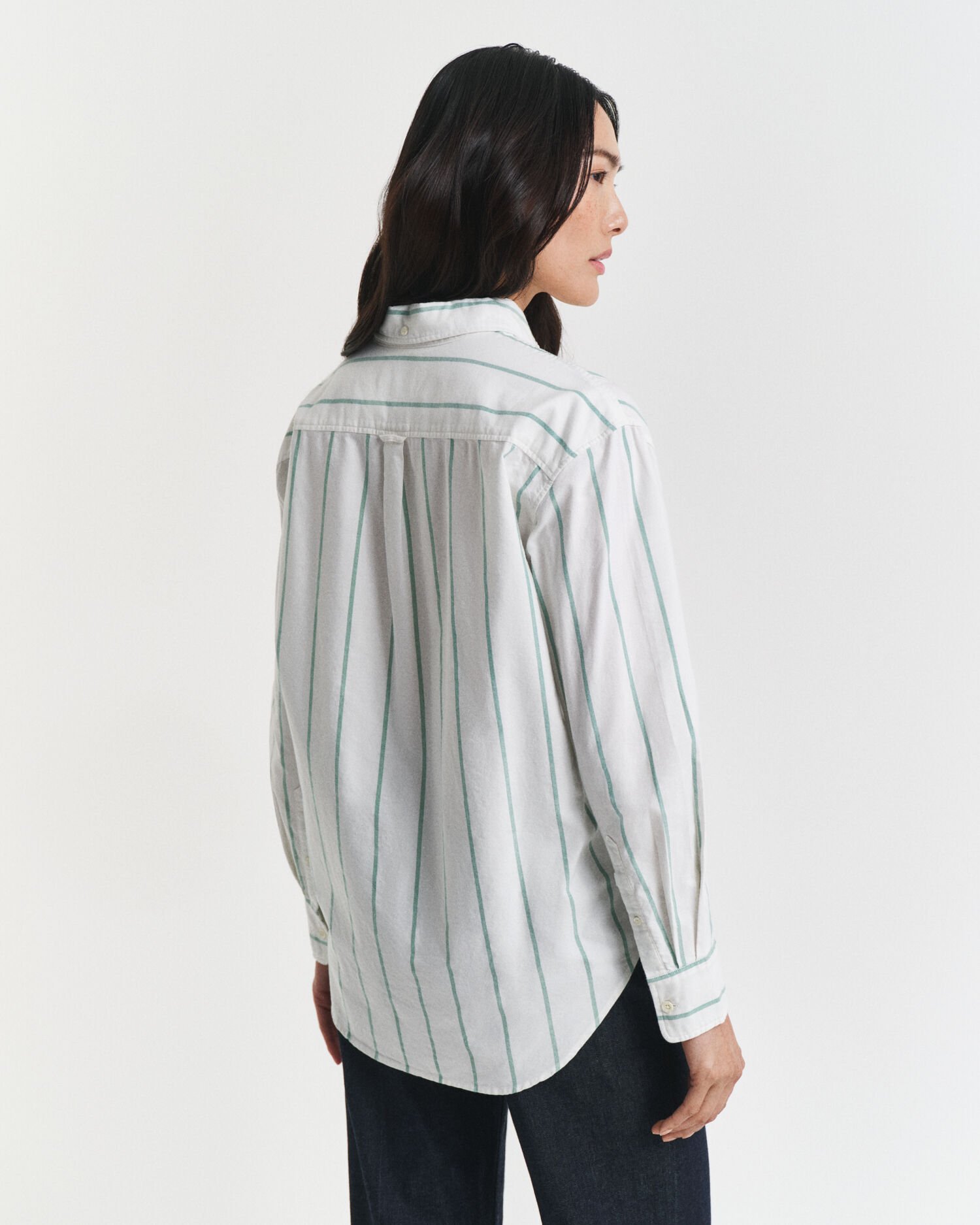 Relaxed Fit Classic Striped Oxford Shirt 