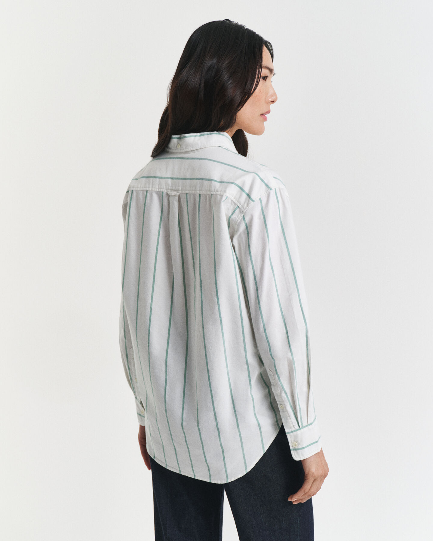 Relaxed Fit Classic Striped Oxford Shirt 