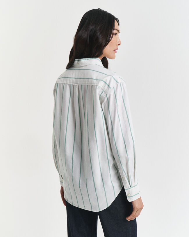 Relaxed Fit Classic Striped Oxford Shirt 