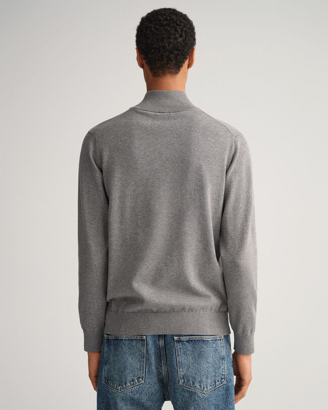 Classic Cotton Half-Zip Sweater
