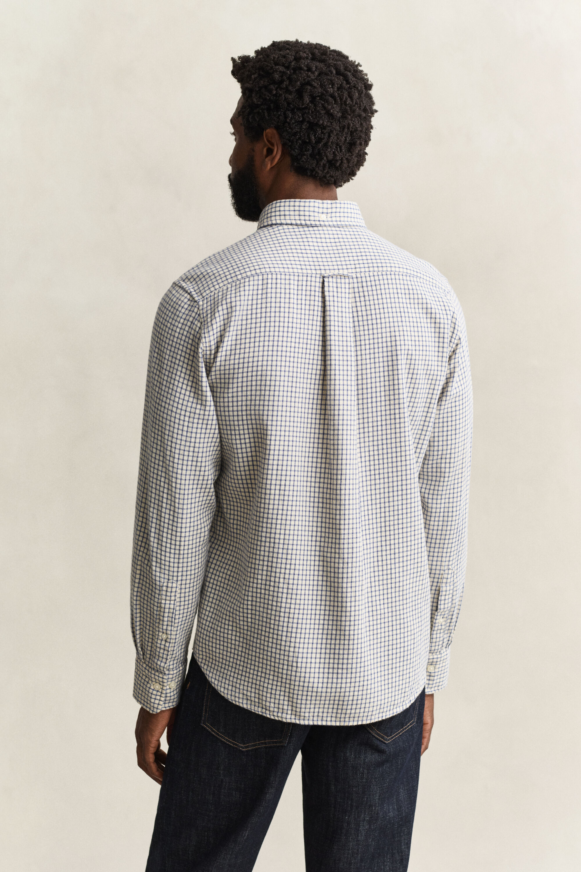 Checked Windblown Flannel Shirt