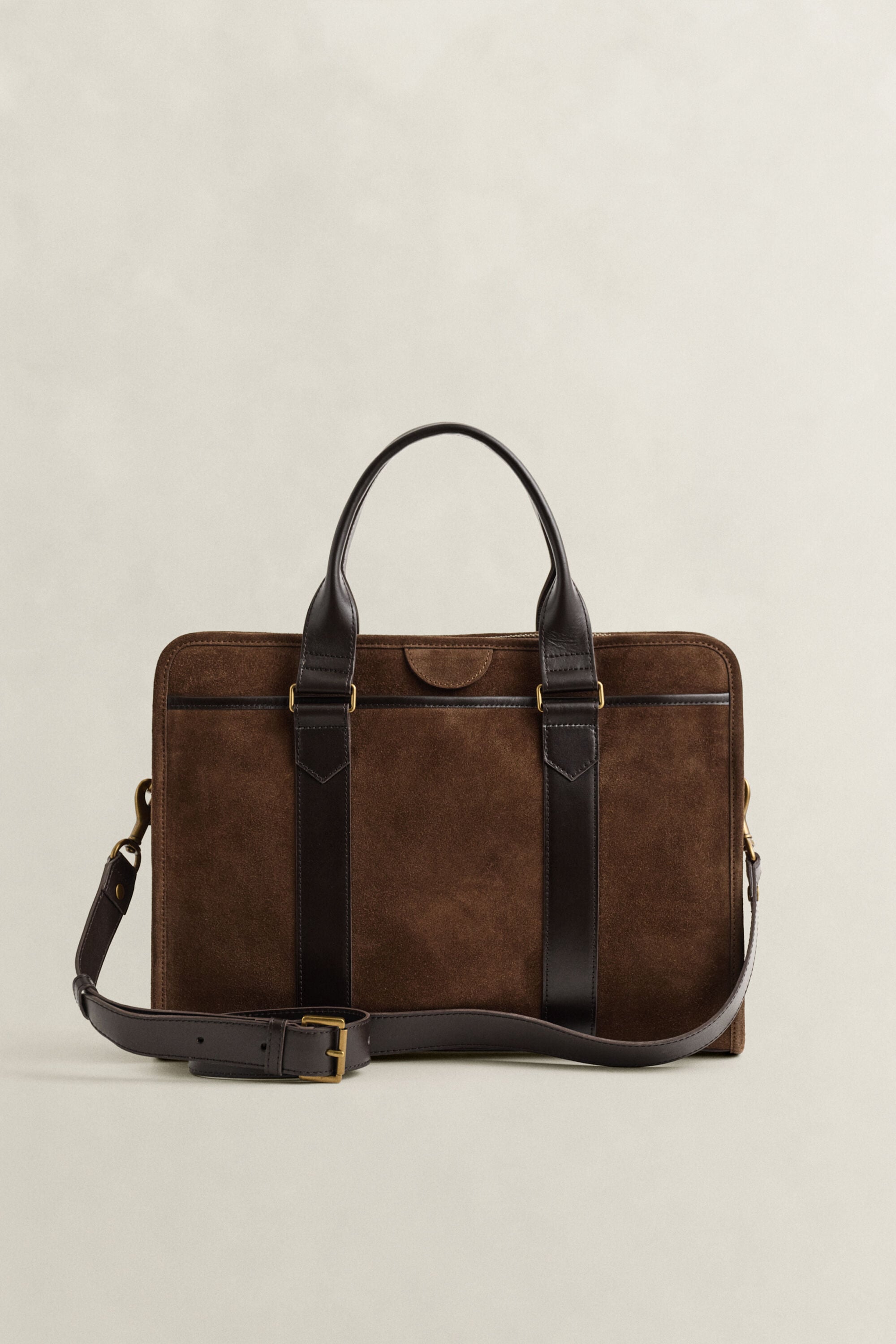 Suede Commuter Bag