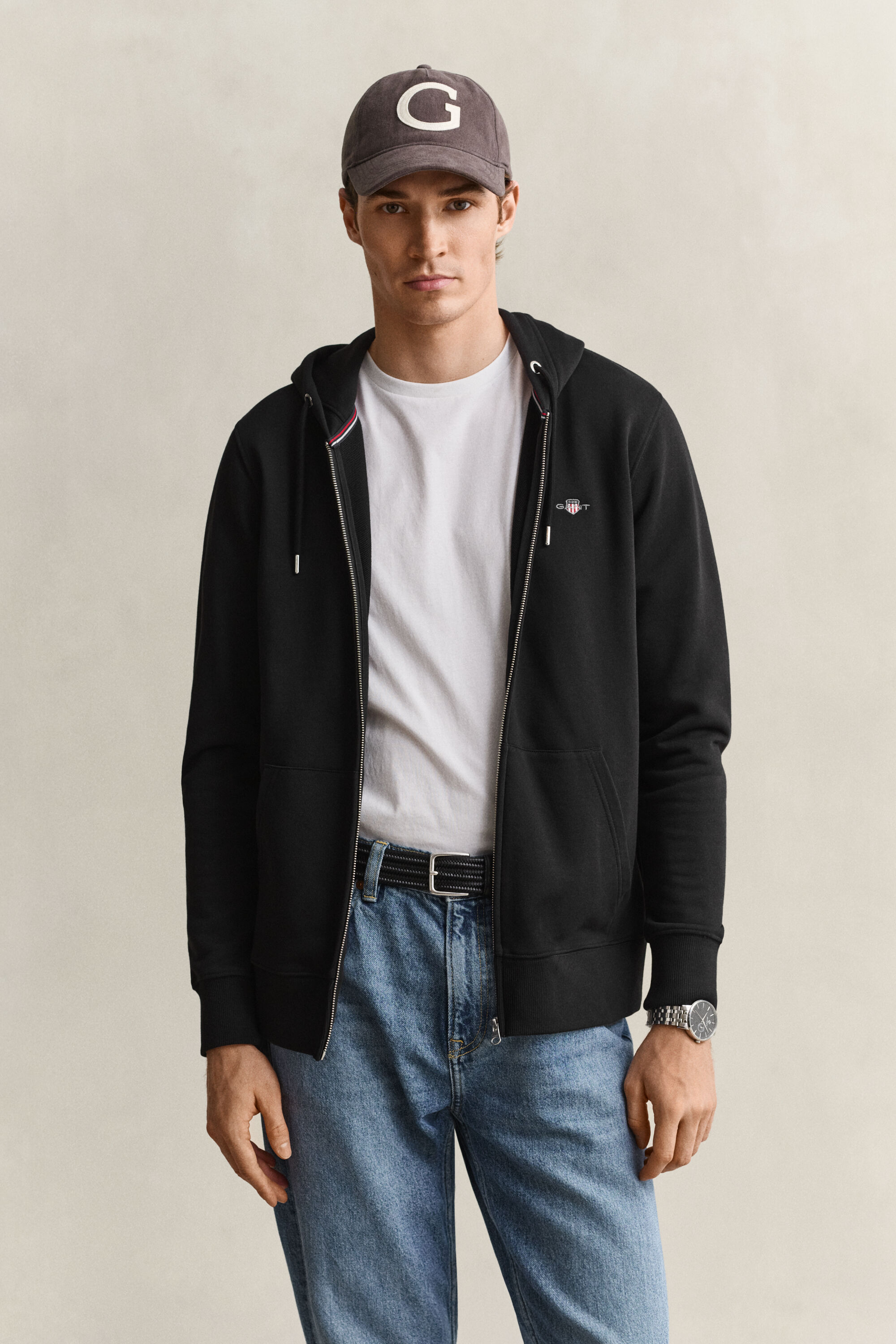 Shield Zip Hoodie