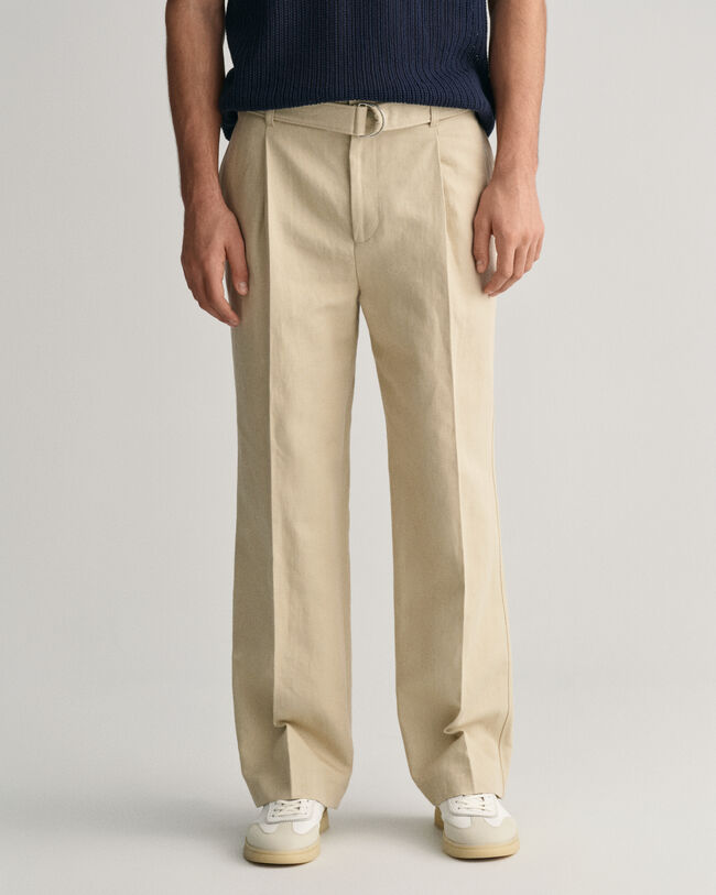 Loose Fit Suit Pants