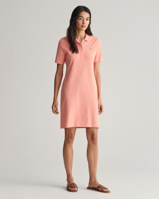 Shield Piqu&eacute; Polo Dress