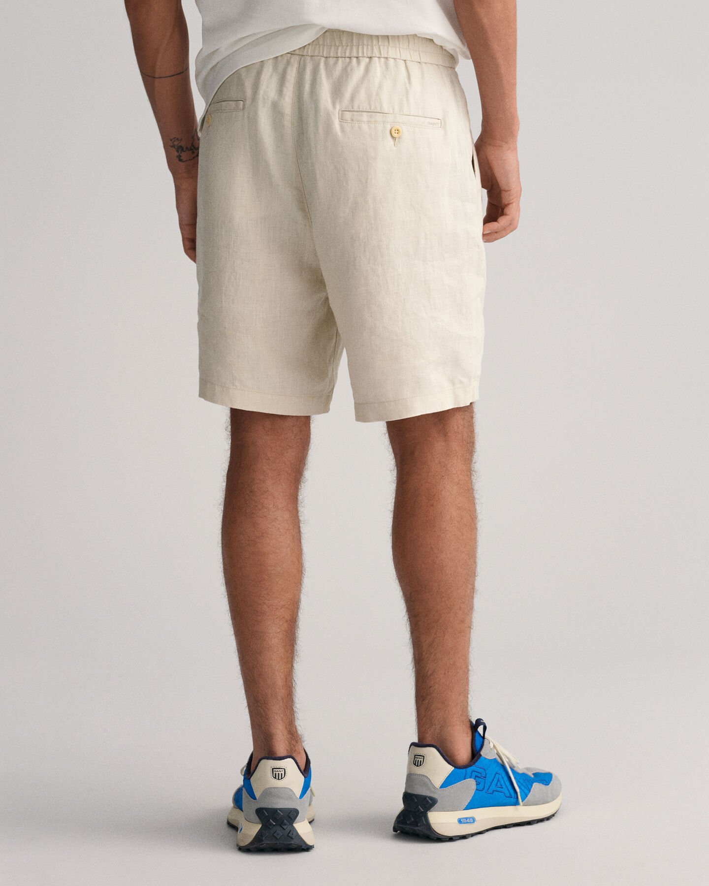 Linen Drawstring Shorts