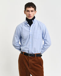 Regular Fit Striped Archive Oxford Shirt