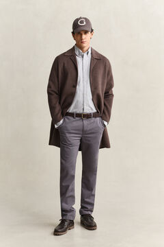 Slim Fit Comfort Chinos — DUSKY ANTHRACITE 7