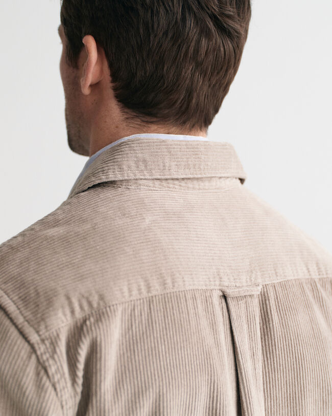Regular Fit Corduroy Overshirt