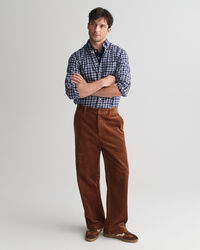 Regular Fit Checked Light Twill Shirt