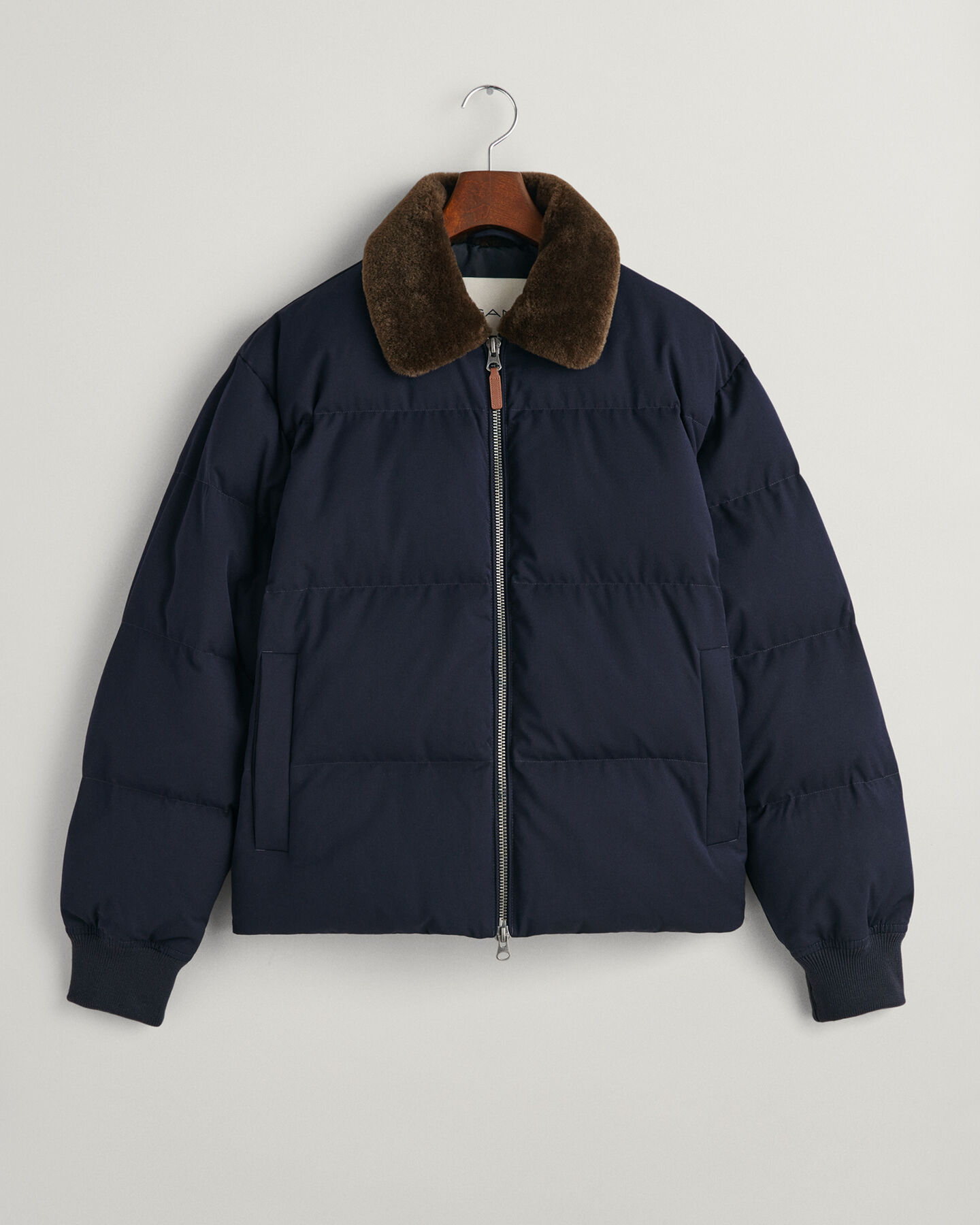 Padded Flannel Puffer Jacket