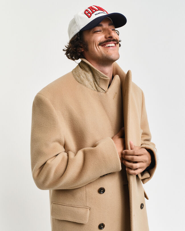 Double Breasted Wool Coat