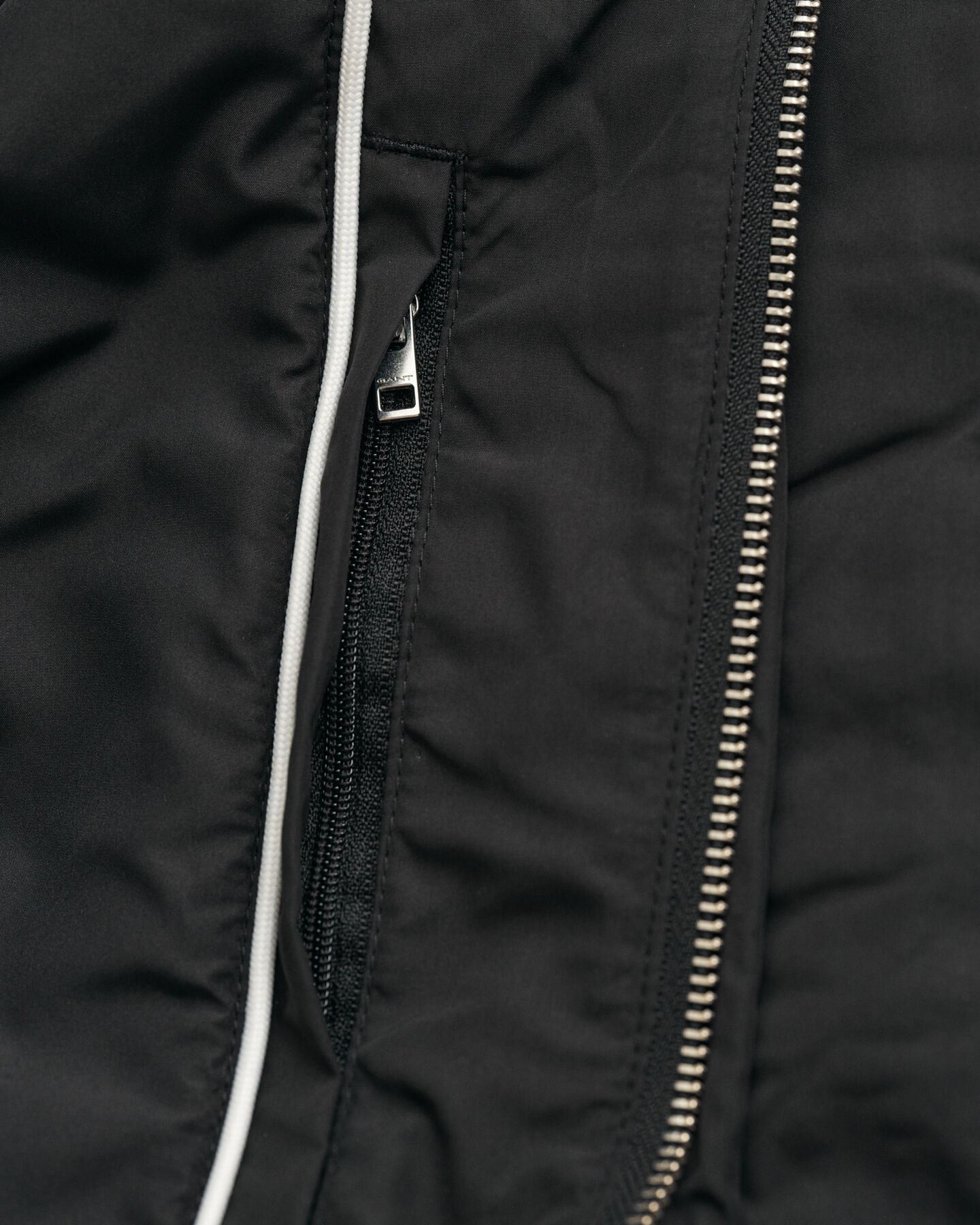 Quilted Windcheater Mid-Length Jacket
