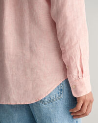 Regular Fit Striped Linen Shirt