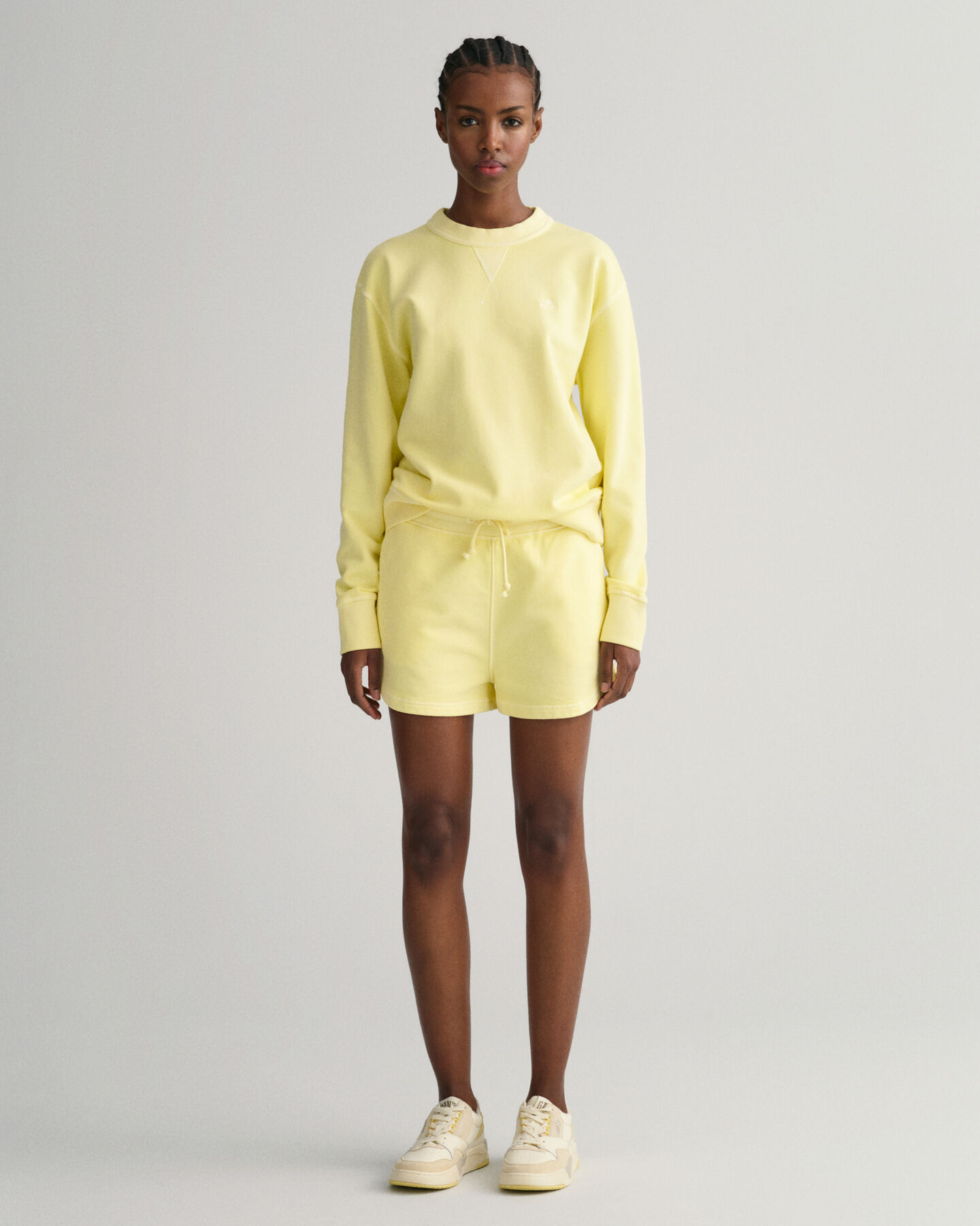 Relaxed Fit Sunfaded Shorts