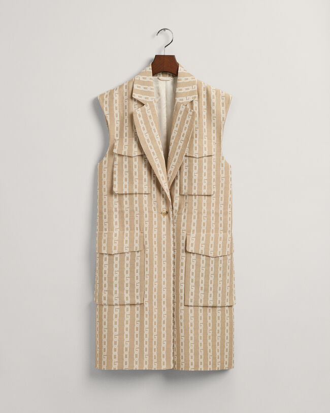 Chain Jacquard Waistcoat