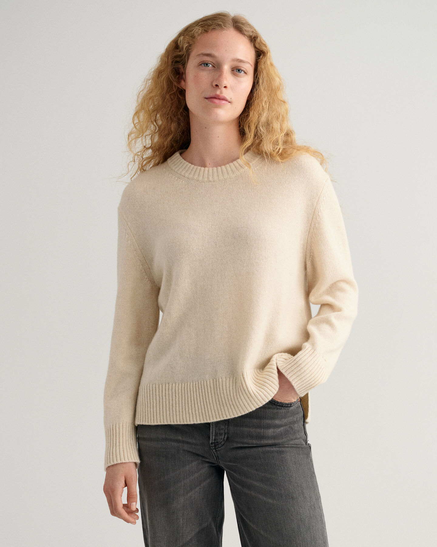 Cashmere Crew Neck Sweater