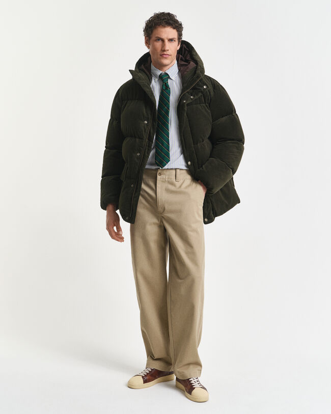 Regular Fit Striped Classic Poplin Shirt