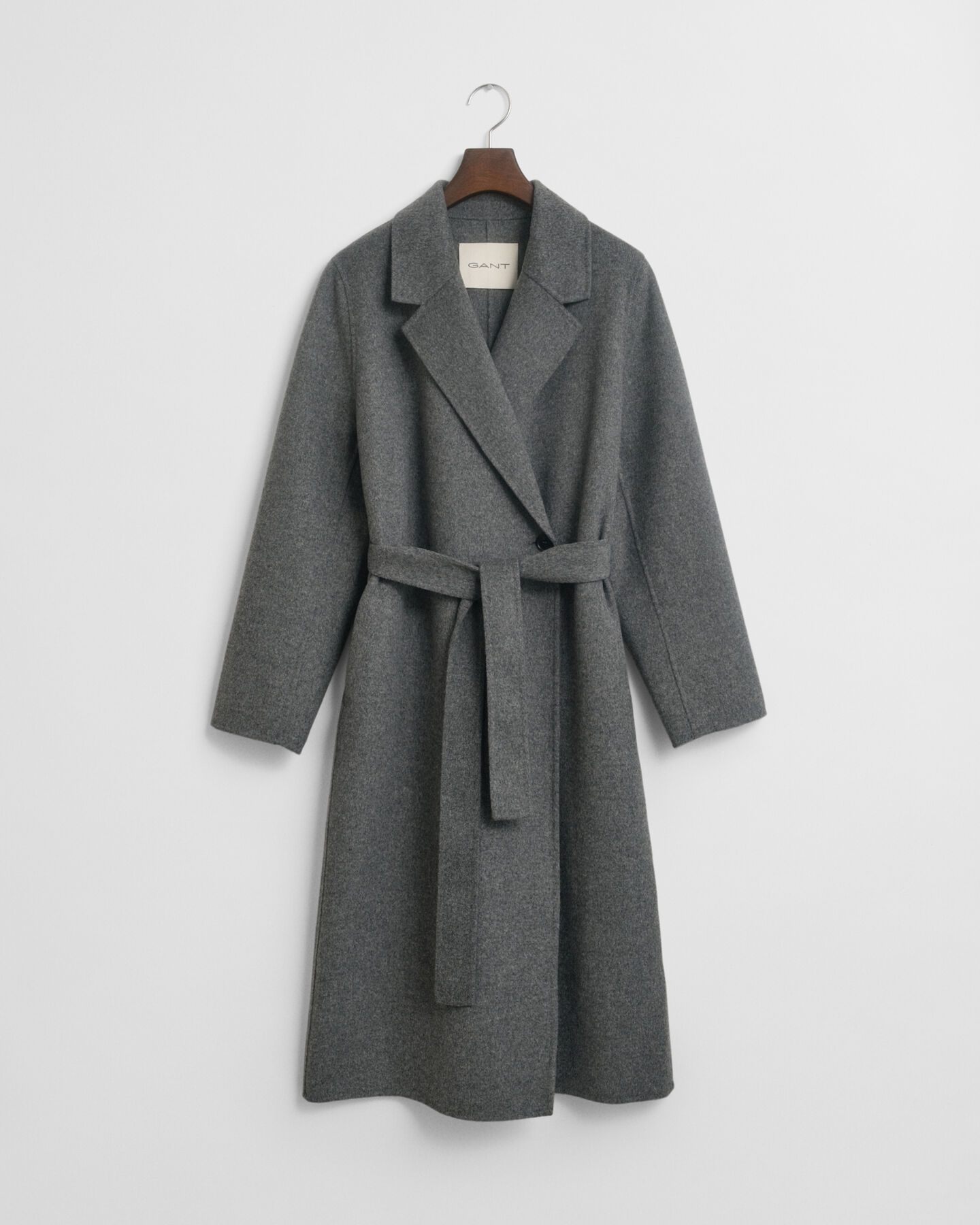 Handstitched Belted Coat
