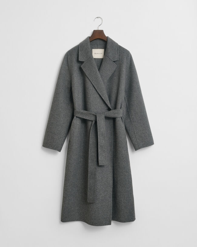Handstitched Belted Coat