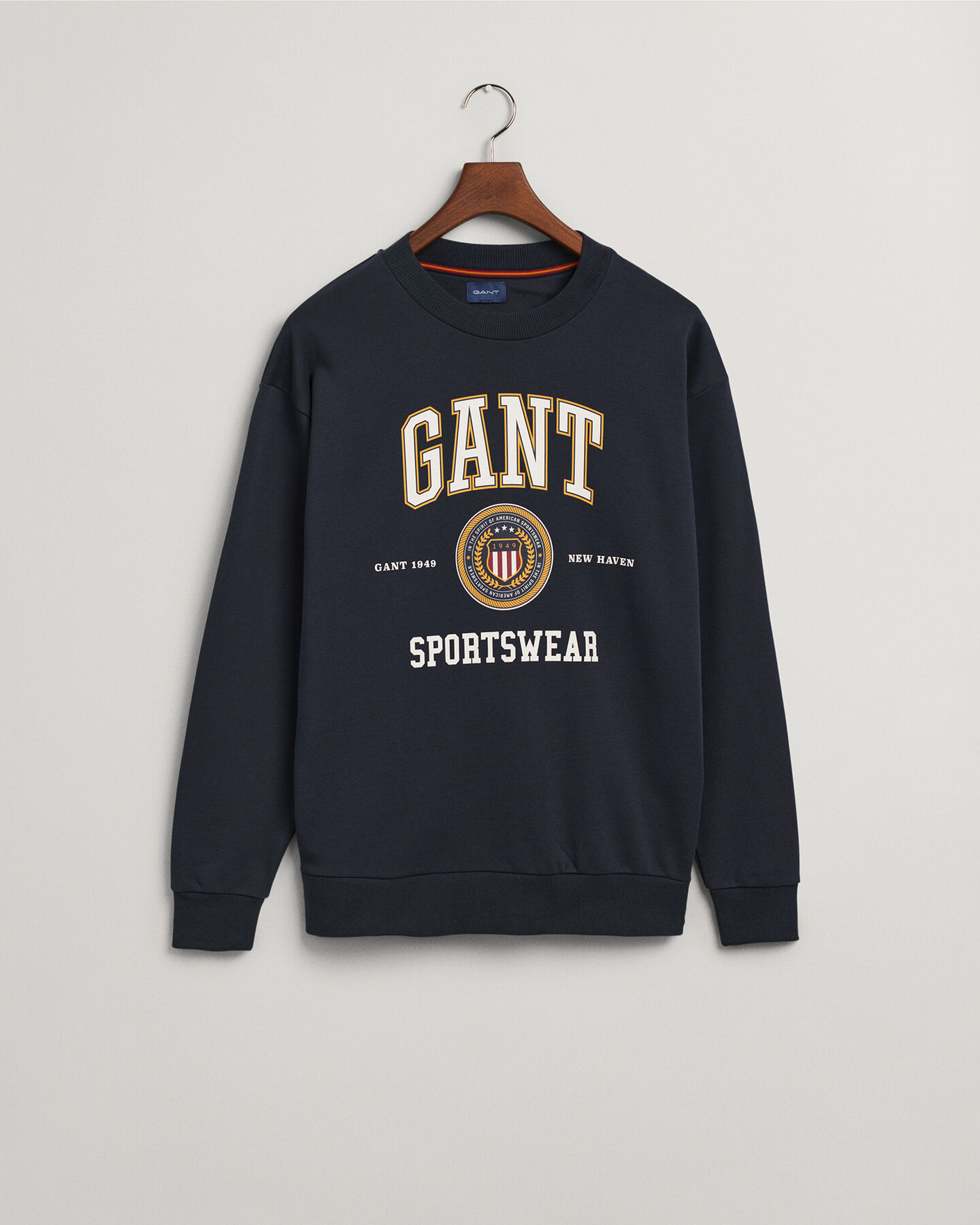 Crest Shield Crew Neck Sweatshirt