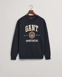 Crest Shield Crew Neck Sweatshirt