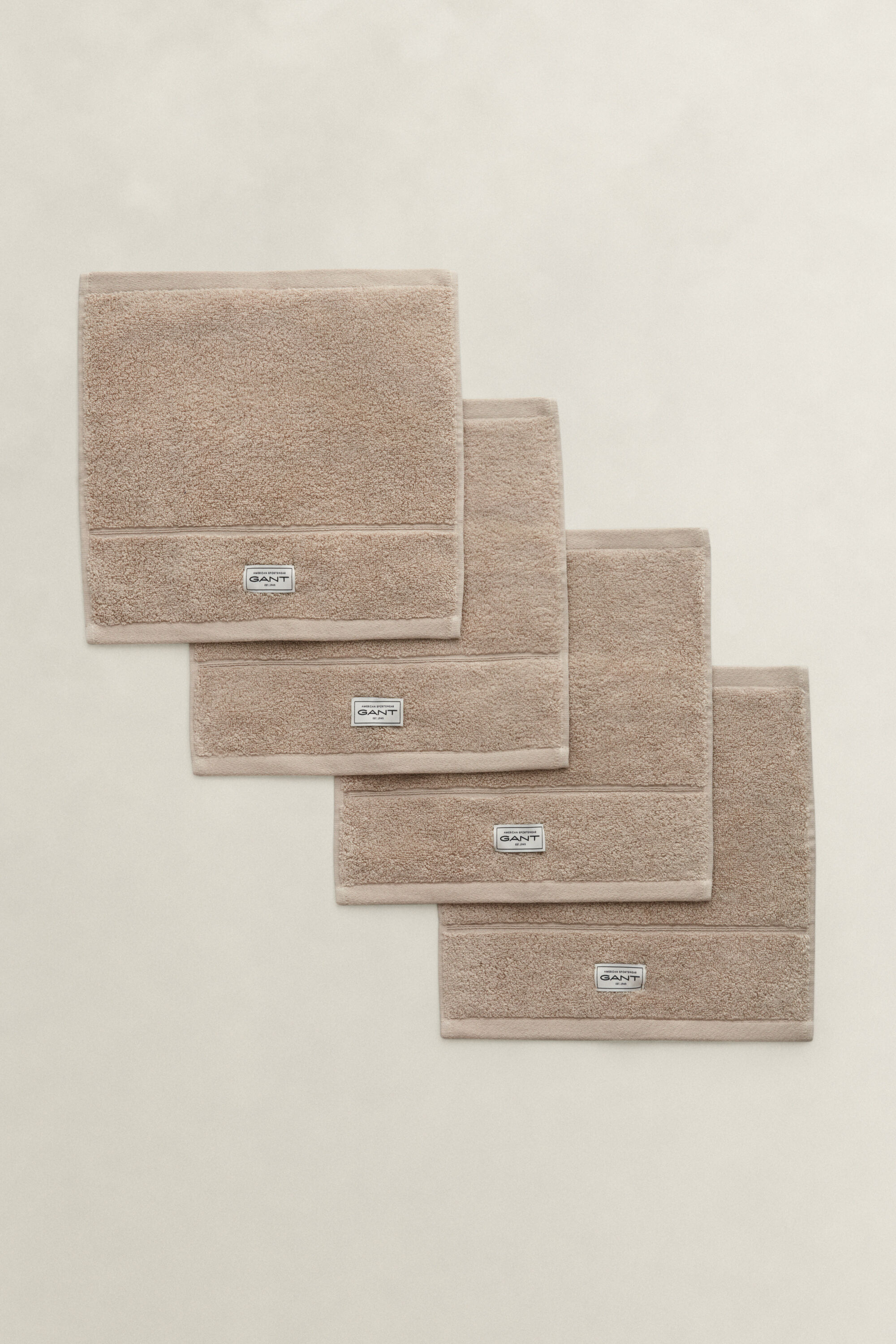 4-Pack Premium Towels 30X30 — SILVER SAND