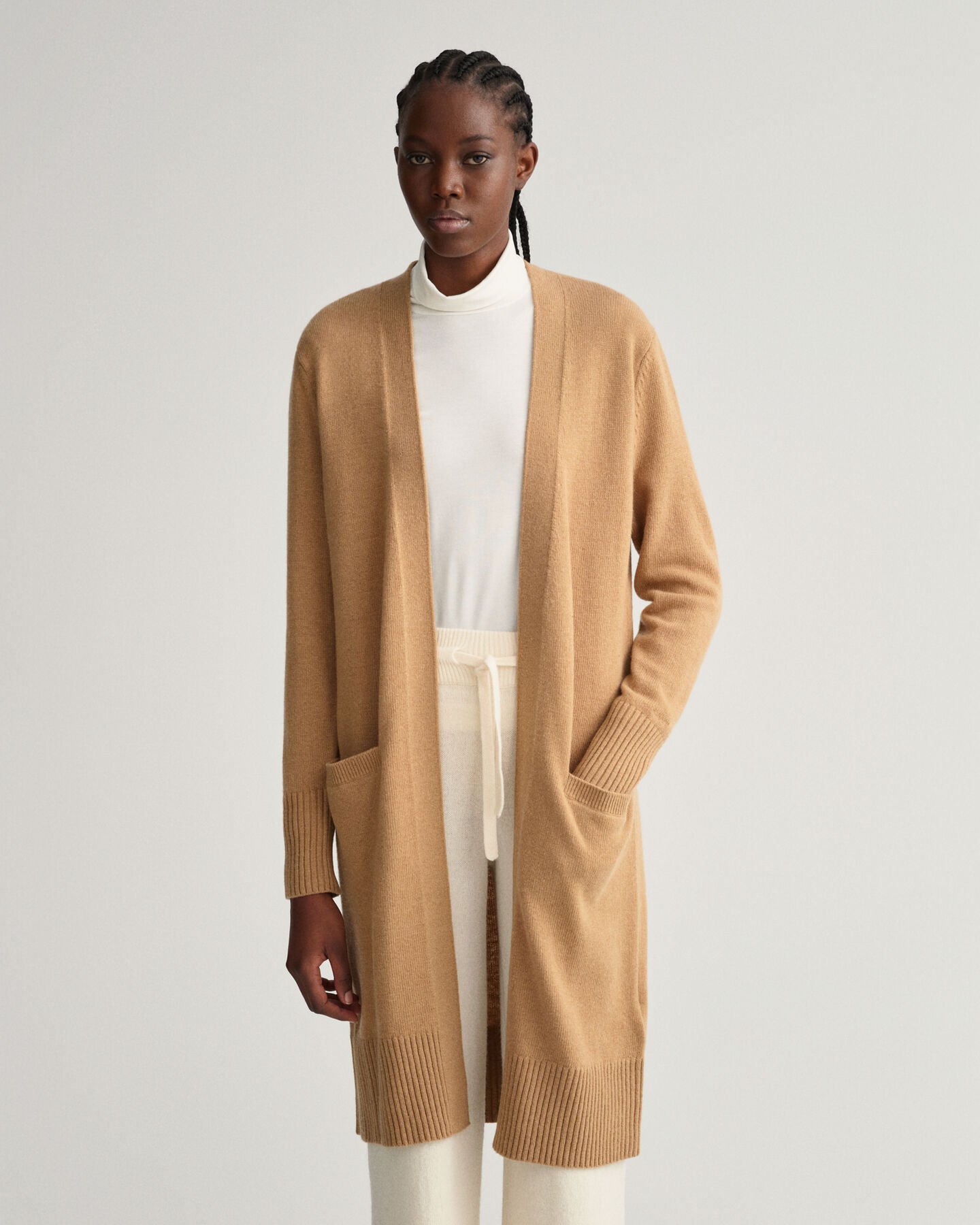 Long Wool Cardigan