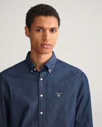 Slim Fit Indigo Shirt