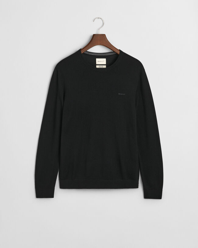 Extra Fine Merino Wool Crew Neck Sweater
