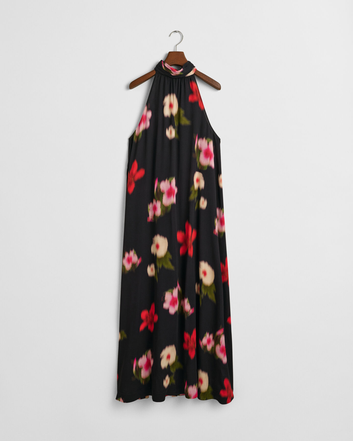 Floral Print Halterneck Dress