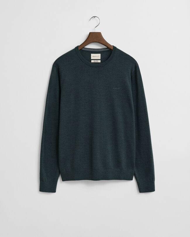 Merino Wool Crew Neck Sweater