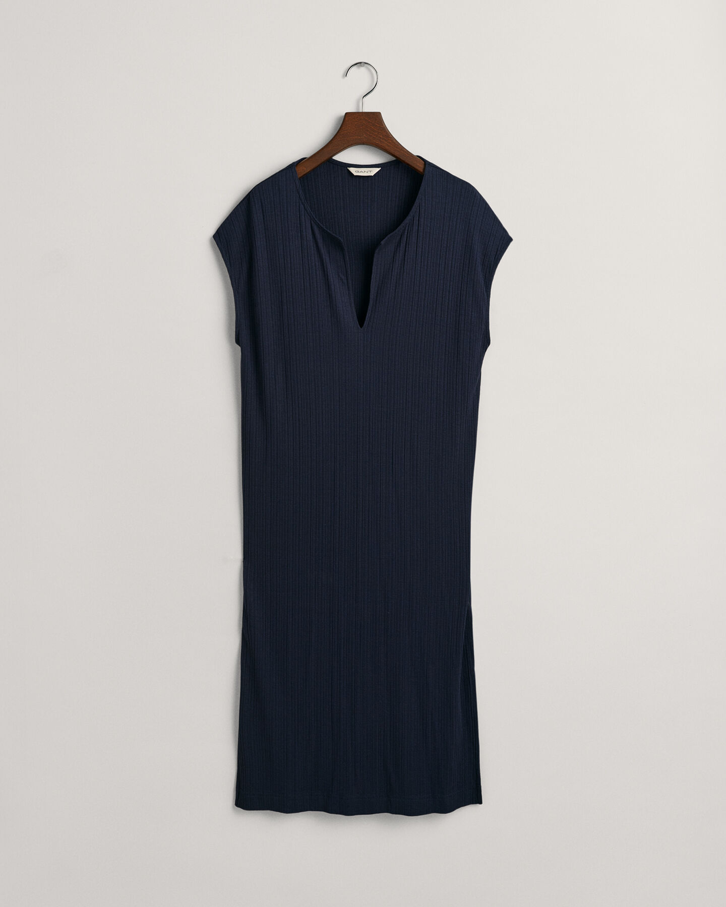 Neck Detail Sleeveless Dress