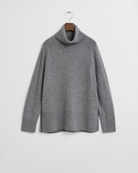 Soft Wool Cashmere Blend Turtleneck Sweater