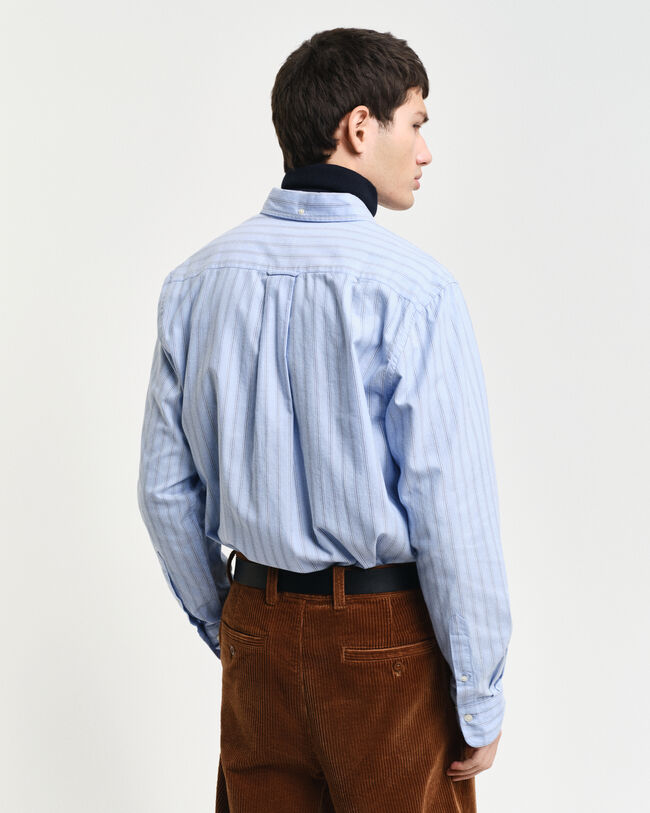 Regular Fit Striped Archive Oxford Shirt