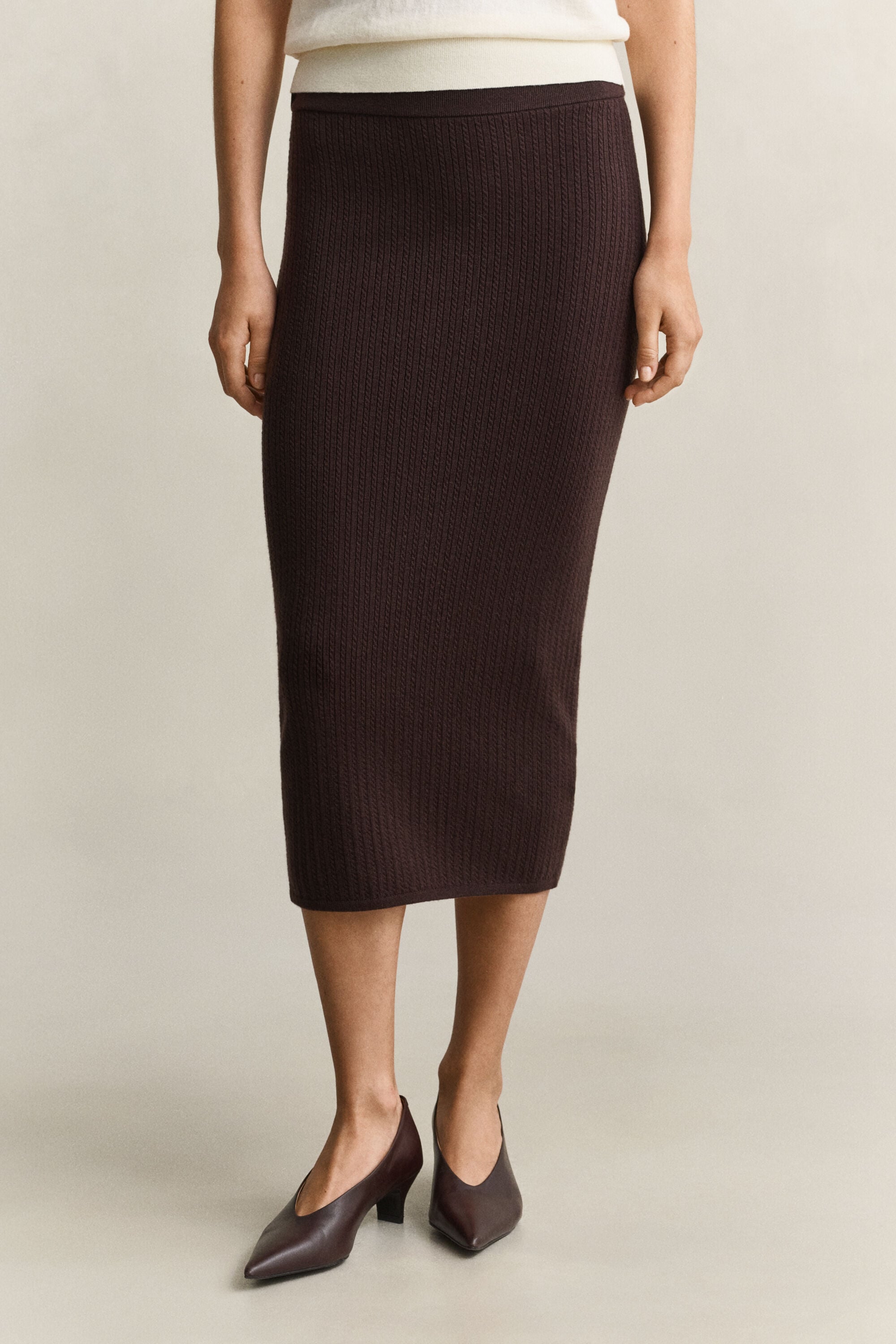 Cable Knit Skirt
