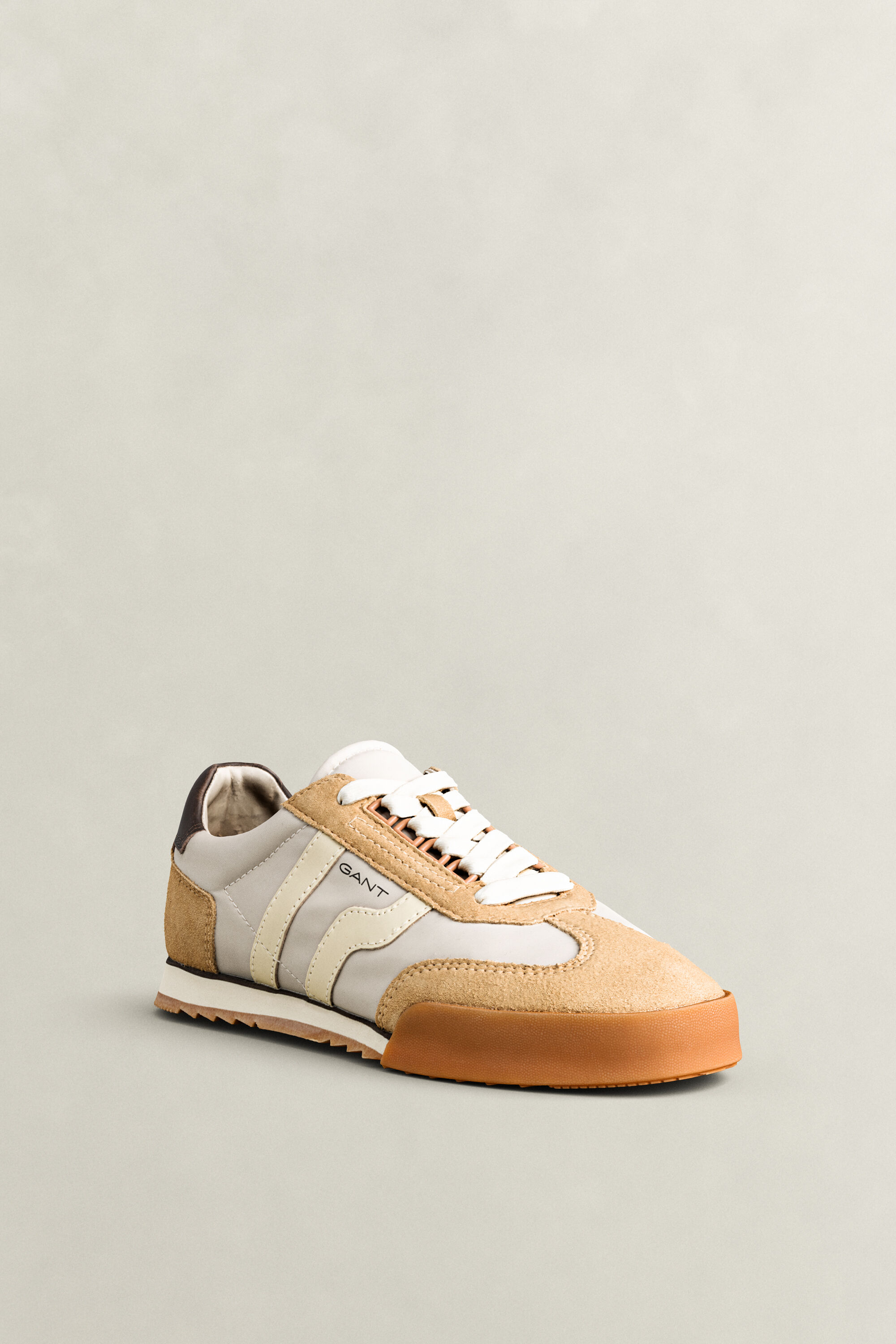 Baylle Suede Sneakers — TAUPE BEIGE
