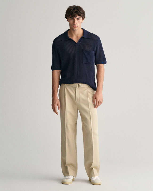 Loose Fit Suit Pants