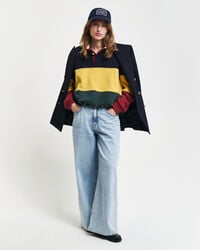 Color Blocked Heavy Rugger