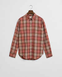 Relaxed Fit Checked Flannel Shirt